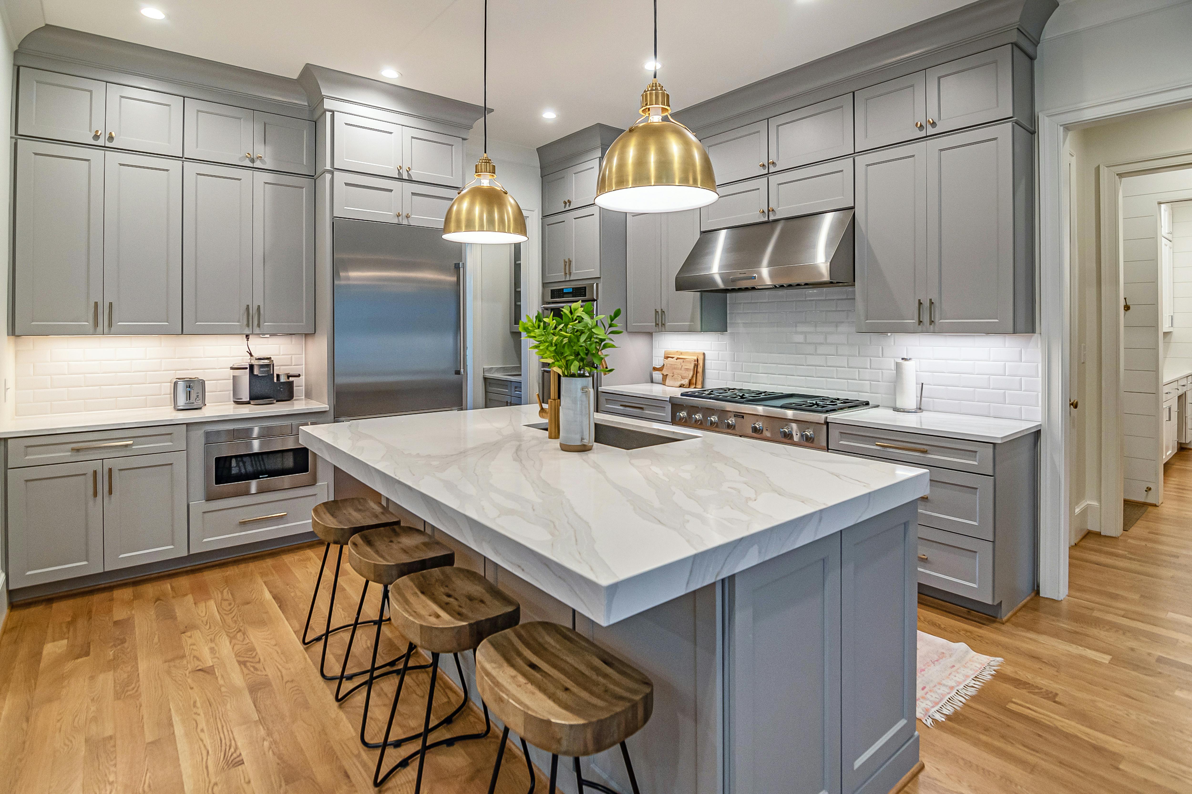 Kitchen remodel by AMS Construction