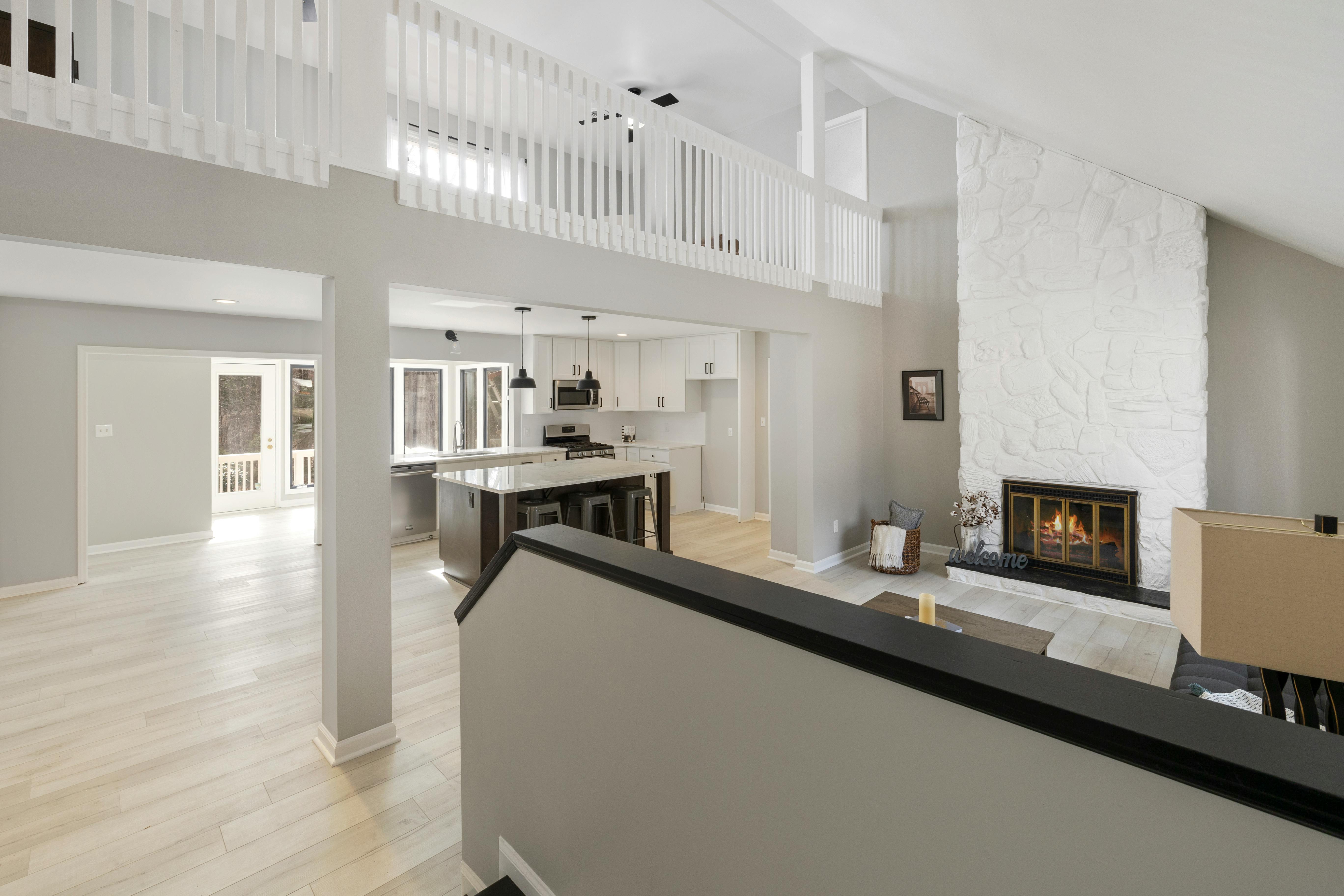 Beautiful interior remodel by AMS Construction